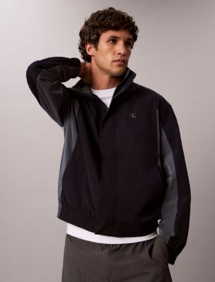 Мужские куртки Calvin Klein Lightweight Nylon Colorblock Windbreaker Jacket — фото 6