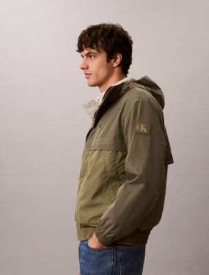 Мужские куртки Calvin Klein Lightweight Nylon Mixed Media Jacket — фото 3
