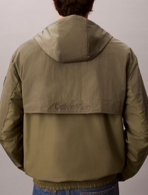 Мужские куртки Calvin Klein Lightweight Nylon Mixed Media Jacket — фото 4