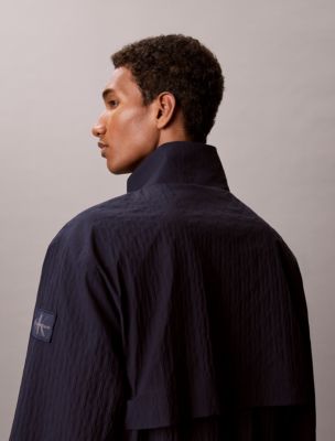Мужские куртки Calvin Klein Emblem Logo Windbreaker Jacket — фото 5