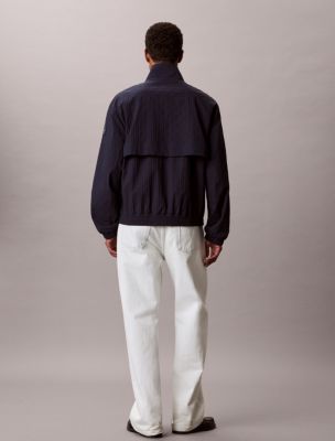 Мужские куртки Calvin Klein Emblem Logo Windbreaker Jacket — фото 6