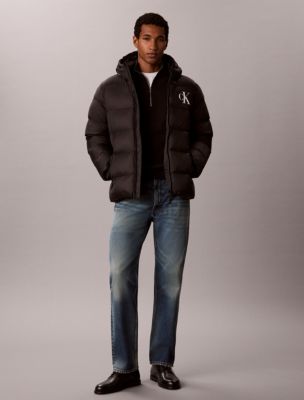 Мужские куртки Calvin Klein Lightweight Nylon Hooded Puffer Jacket — фото 3