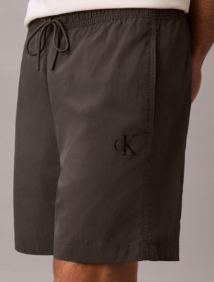 Nylon Monogram Pull-On Shorts