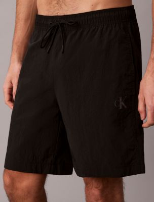 Nylon Monogram Pull-On Shorts | Calvin Klein