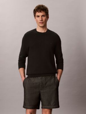 Мужские шорты Calvin Klein Chambray Straight 7" Pull-On Shorts — фото 2