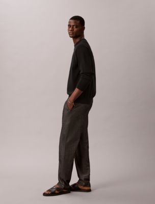 Мужские брюки Calvin Klein Straight Chambray Pull-On Pants — фото 2