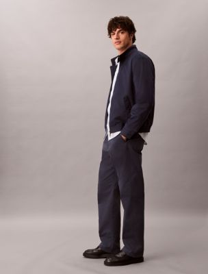 Мужские брюки Calvin Klein 90s Straight Chino, цвет: Синий — фото 3