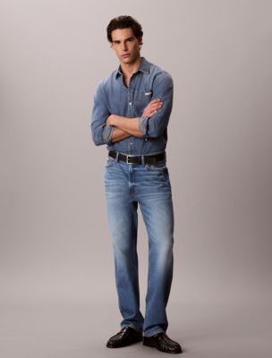 Standard Straight Jeans, Barrier Blue