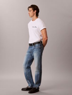 Мужские джинсы Calvin Klein Standard Straight Lightweight Jeans — фото 3
