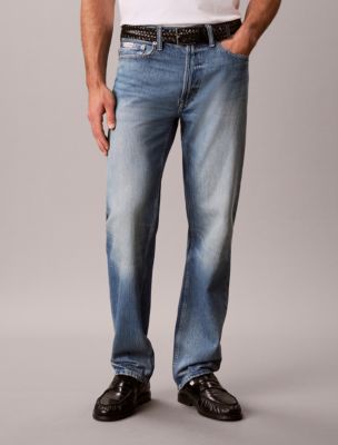 Мужские джинсы Calvin Klein Standard Straight Lightweight Jeans — фото 4