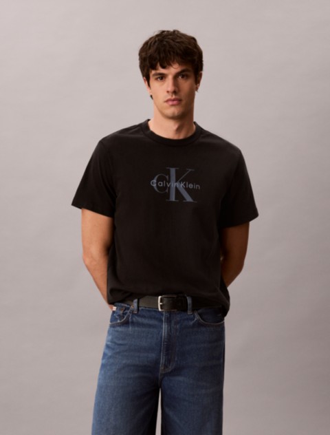 Мужские футболки Calvin Klein Acid Wash Monologo Tee