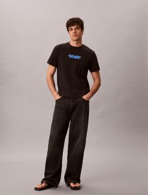 Мужские футболки Calvin Klein Washed Compact Logo Graphic Classic T-Shirt — фото 2