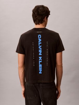 Мужские футболки Calvin Klein Washed Compact Logo Graphic Classic T-Shirt — фото 6