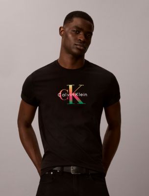Мужские футболки Calvin Klein Pride Monologo Classic Tee — фото 3
