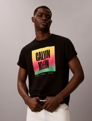 Pride Logo Block Easy Tee, Black
