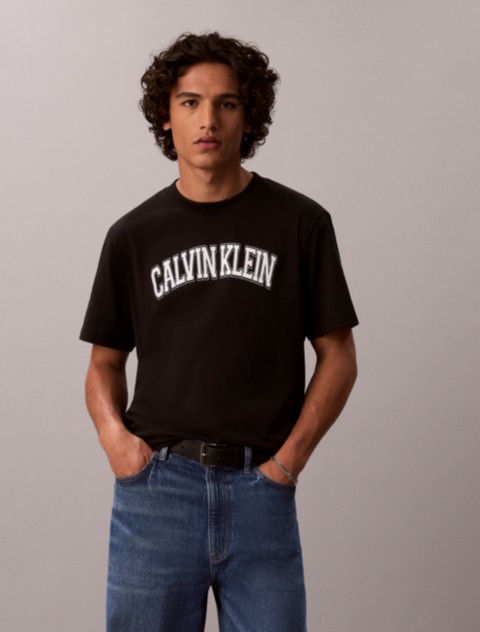 Мужские футболки Calvin Klein Varsity Calvin Klein Logo Tee