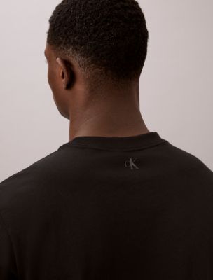 Мужские футболки Calvin Klein Embroidered Calligraphy Easy Tee — фото 6