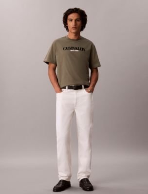 Мужские футболки Calvin Klein Bold CKNY Logo Graphic Tee — фото 2