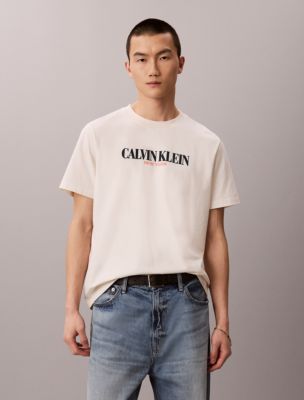 Bold CKNY Logo Graphic Tee, Tofu