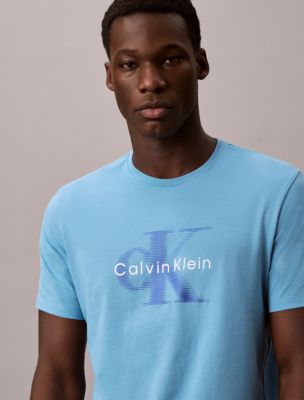 Мужские футболки Calvin Klein Motion Blur Monologo Tee — фото 2