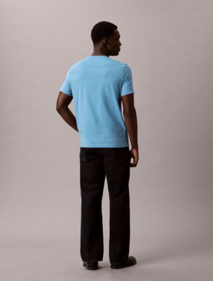 Мужские футболки Calvin Klein Motion Blur Monologo Tee — фото 3