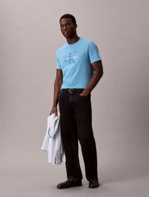 Мужские футболки Calvin Klein Motion Blur Monologo Tee — фото 4