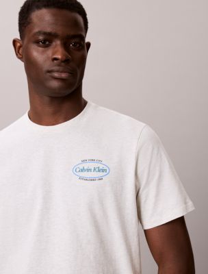 Мужские футболки Calvin Klein Diner Calvin Klein Graphic Logo Tee — фото 4