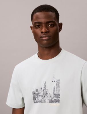 Мужские футболки Calvin Klein NYC Skyline Graphic Tee — фото 2
