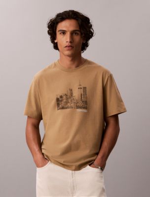 NYC Skyline Graphic Tee, Tigers Eye