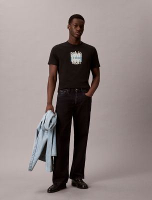 Мужские футболки Calvin Klein Modern Calvin Klein Graphic Logo Tee — фото 3