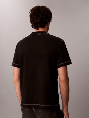 Мужские футболки Calvin Klein Varsity Logo Washed Easy Tee — фото 4