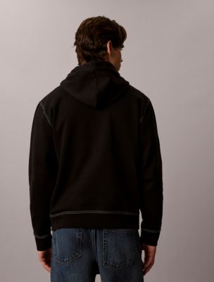 Мужские худи Calvin Klein Stitch Arch Logo Graphic — фото 4