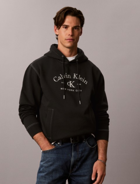 Мужские худи Calvin Klein Stitch Arch Logo Graphic