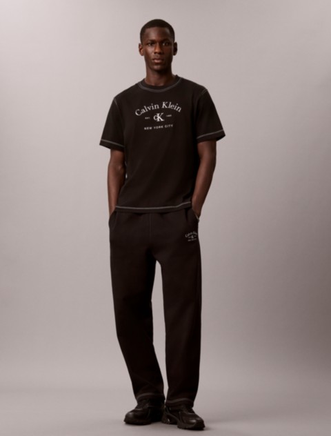 Мужские брюки Calvin Klein Stitch Arch Logo Graphic Sweatpants