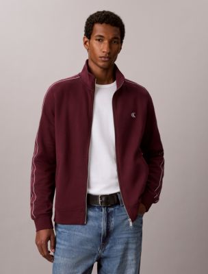 Logo Tape Full Zip Jacket, Winetasting