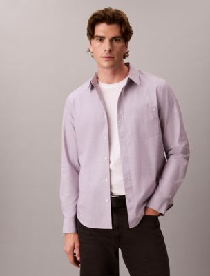 End-On-End Washed Classic Shirt, Crown Jewel