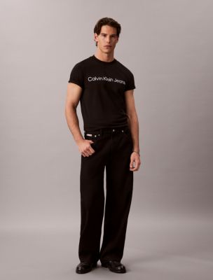 Мужские футболки Calvin Klein Slim Stretch Calvin Klein Logo Tee — фото 2