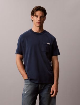 Garment-Dyed Pocket T-Shirt, Pageant Blue