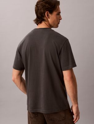 Мужские футболки Calvin Klein Garment-Dyed Pocket T-Shirt — фото 4