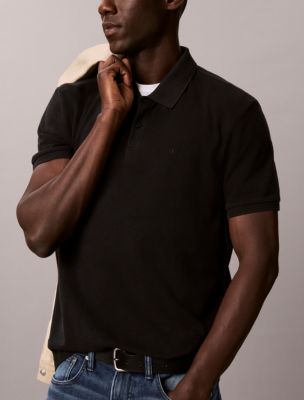 Мужские рубашки Calvin Klein Pique Garment-Dyed Polo Shirt — фото 3