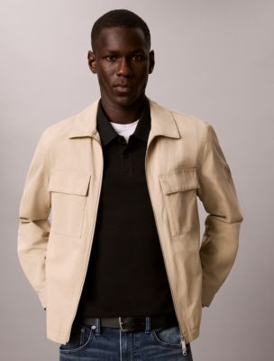 Мужские рубашки Calvin Klein Pique Garment-Dyed Polo Shirt — фото 4