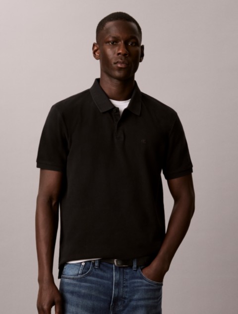 Мужские рубашки Calvin Klein Pique Garment-Dyed Polo Shirt