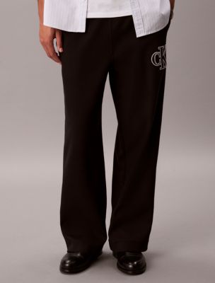 Мужские брюки Calvin Klein Double Knit Wide Leg Pants — фото 3
