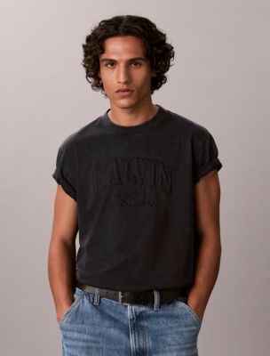 Arch Logo Applique Tee, Black