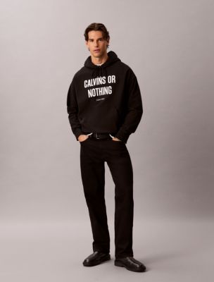 Мужские худи Calvin Klein Terry Calvins Or Nothing Graphic Relaxed — фото 2