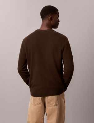 Мужские свитеры Calvin Klein Merino Wool Crewneck Sweater — фото 4