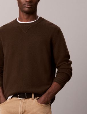 Мужские свитеры Calvin Klein Merino Wool Crewneck Sweater — фото 5