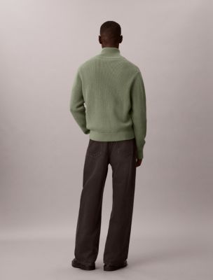 Мужские свитеры Calvin Klein Cotton Wool Full Zip Sweater — фото 4