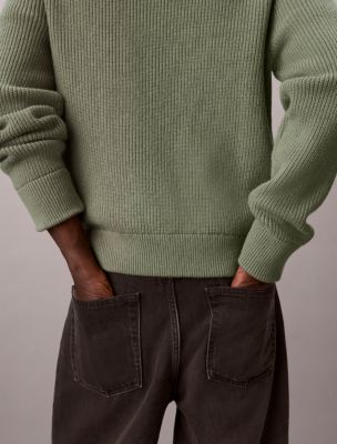 Мужские свитеры Calvin Klein Cotton Wool Full Zip Sweater — фото 5