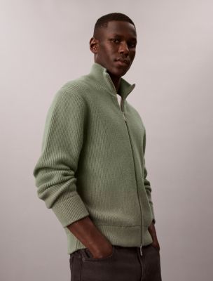 Мужские свитеры Calvin Klein Cotton Wool Full Zip Sweater — фото 6